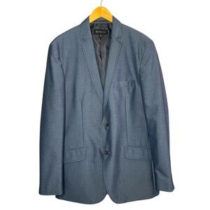 INC International Concepts Blue Sport Coat_Large